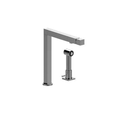 Graff Kitchen Faucet with Independent Side Spray - Brushed Brass Pvd by Graff