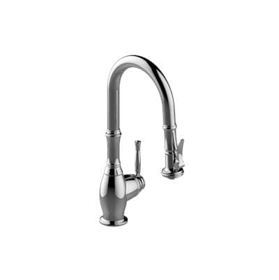 Graff Pull-down Bar/prep Faucet with Chef's Pro Sprayer - Brushed Brass Pvd