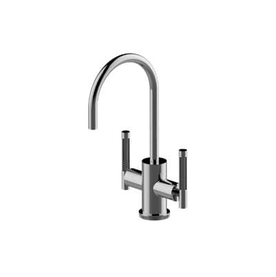Graff Hot and Cold Water Dispenser - 24k Brushed Gold Plated