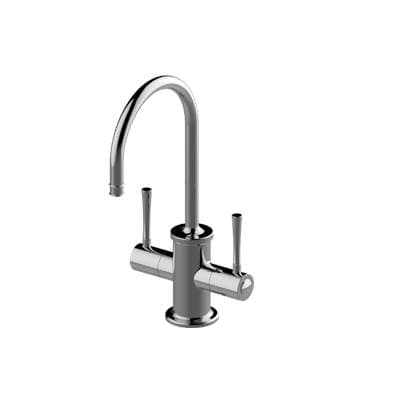 Graff Hot and Cold Water Dispenser - Matte Black with Chrome Accents