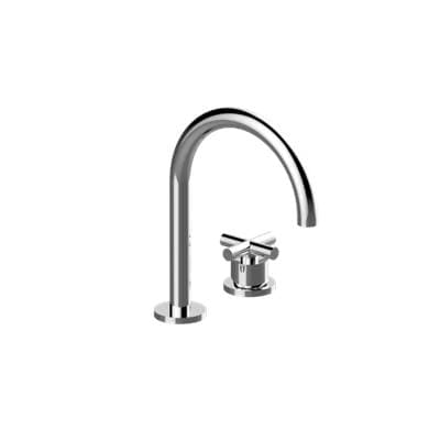 Graff M.E. Two-hole Lavatory Faucet - 24k Gold Plated by Graff