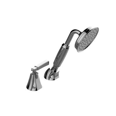 Graff Finezza DUE Deck-mounted Handshower & Diverter Set W/lever Handle (trim) - Brushed Onyx Pvd