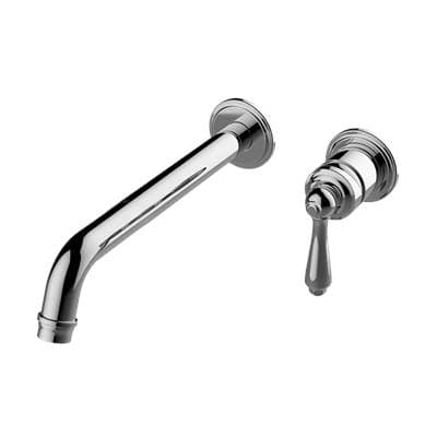 Graff Camden Wall Mount Lavatory Faucet (9-1/4 Spout) (trim) - Brushed Onyx Pvd