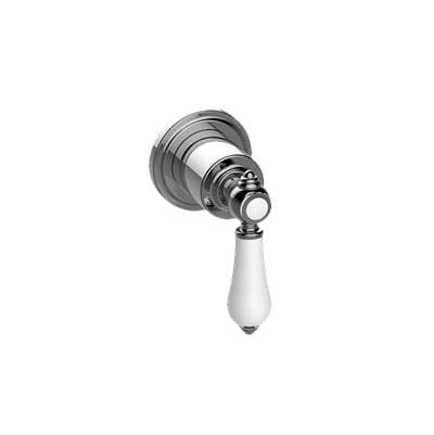 Graff Adley Traditional M-series Stop/volume Control Valve Trim with Handle - 24k Gold Plated by Graff