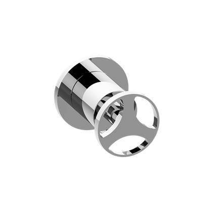 Graff Harley Round M-series 3-Way Diverter Valve Trim with Handle - Brushed Onyx Pvd by Graff