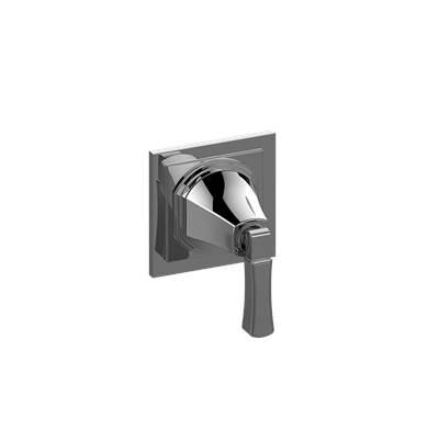 Graff Finezza UNO M-series 3-Way Diverter Valve Trim with Handle - Brushed Onyx Pvd by Graff