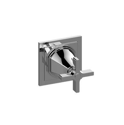 Graff Finezza UNO M-series 3-Way Diverter Valve Trim with Handle - Brushed Onyx Pvd by Graff