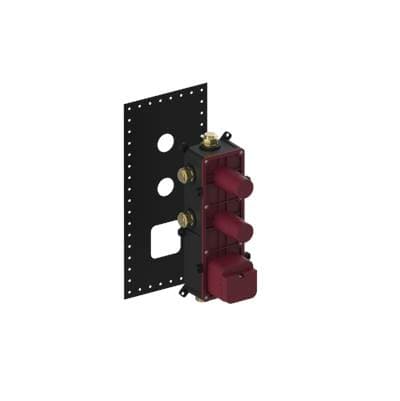 Graff Various Thermostatic Valve and 2x Stop/volume Control Valve by Graff