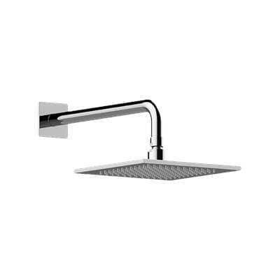 Graff Contemporary Showerhead with Arm - Unfinished Brass by Graff