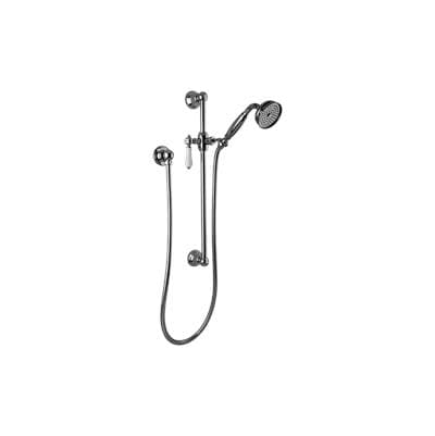 Graff Adley Traditional Handshower W/wall-mounted Slide Bar - Brushed Brass Pvd by Graff