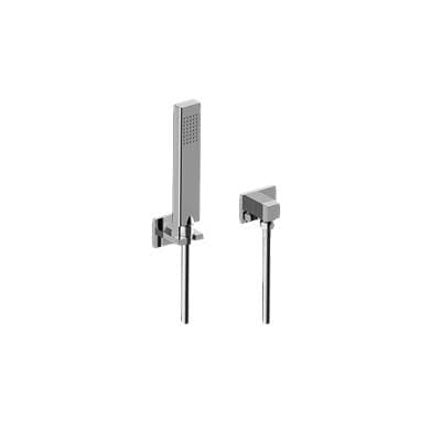 Graff Contemporary Handshower W/wall Bracket - Unfinished Brass by Graff
