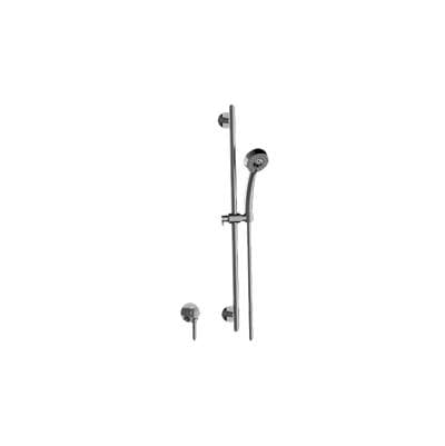 Graff Various Contemporary Handshower W/wall-mounted Slide Bar - Polished Chrome by Graff