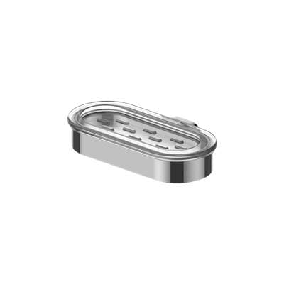 Graff Phase/terra Oval Soap Dish and Holder - 24k Gold Plated