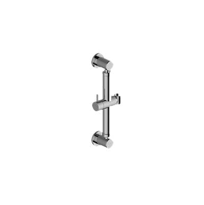 Graff Various Round Grab Bar - 12'' W/handshower Holder - Brushed Onyx Pvd