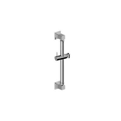 Graff Various Square Grab Bar - 16'' W/handshower Holder - Brushed Onyx Pvd
