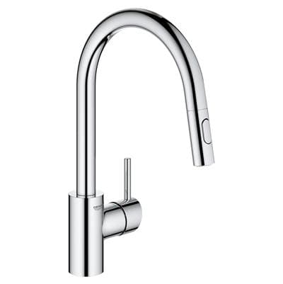 Grohe Single-handle Pull Down Kitchen Faucet Dual Spray 1.5 GPM - Chrome