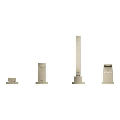 4-Hole Single-Handle Deck Mount Roman Tub Faucet with 1.75 GPM Hand Shower by Grohe