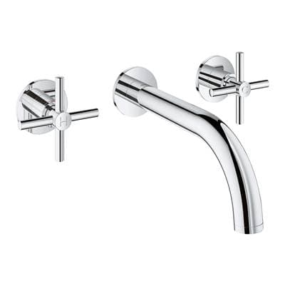 Grohe 2-Handle Wall Mount Faucet 1.2 GPM - Chrome by Grohe