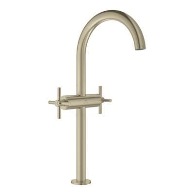 Grohe Single Hole Two-handle Xl-size Bathroom Faucet 1.2 GPM - Brushed Nickel by Grohe
