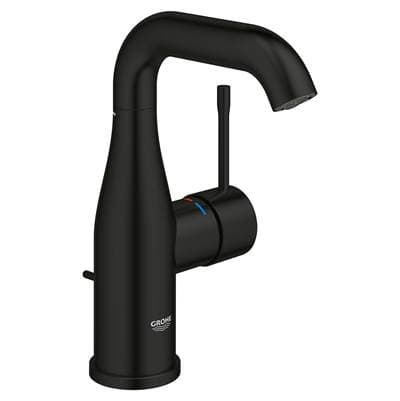 Grohe Single Hole Single-handle M-size Bathroom Faucet 1.2 GPM - Matte Black by Grohe