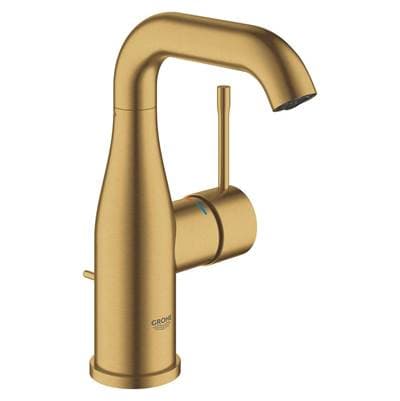 Grohe Single Hole Single-handle M-size Bathroom Faucet 1.2 GPM - Brushed Cool Sunrise