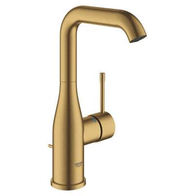 Grohe Single Hole Single-handle L-size Bathroom Faucet 1.2 GPM - Brushed Cool Sunrise by Grohe