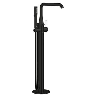 Grohe Single-handle Freestanding Tub Faucet with 1.75 GPM Hand Shower - Matte Black by Grohe