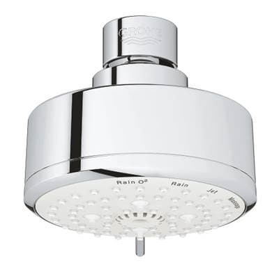 Grohe 100 Shower Head, 4 - 4 Sprays, 1.75 Gpm - Chrome by Grohe