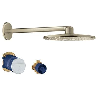Grohe 310 Shower Head Set, 12 - 2 Sprays, 1.75 Gpm - Brushed Nickel by Grohe