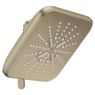 Grohe Shower Head, 6-1/2 - 3 Sprays, 1.75gpm - Brushed Nickel