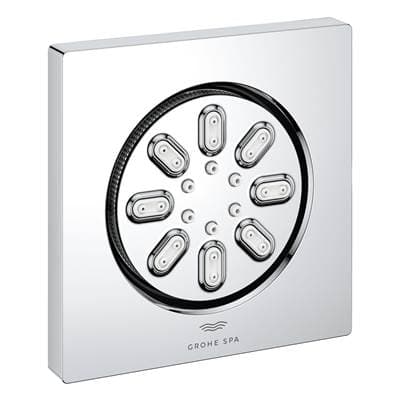 Grohe Body Spray Square - 2 Sprays, 0.9 GPM - Chrome by Grohe