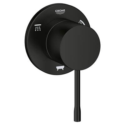 Grohe 3-Way Diverter Trim - Matte Black by Grohe