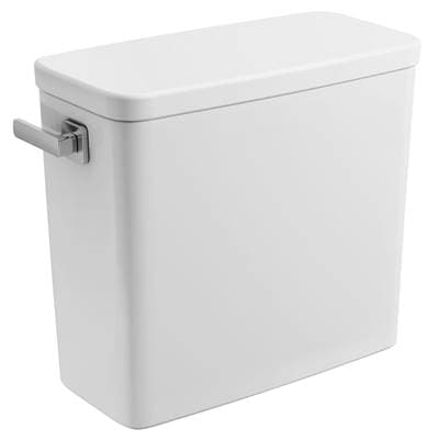 Grohe Eurocube 1.28gpf Left-hand Toilet Tank Only - Alpine White by Grohe
