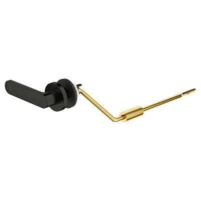 Grohe Essence Left-hand Trip Lever - Matte Black by Grohe