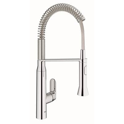 Grohe K7 Medium Single-handle Semi-pro Dual Spray Kitchen Faucet 1.75 GPM - Chrome