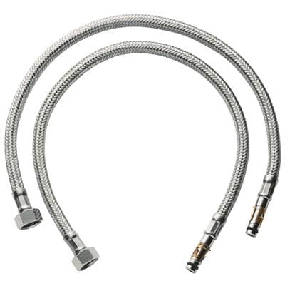 Grohe Flexible Connection Hose (18-1/2) - Chrome by Grohe