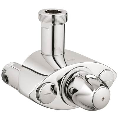 Grohe XL Exposed Central Thermostat - Chrome by Grohe