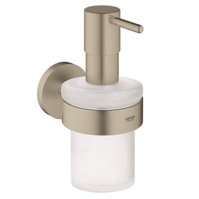 Grohe Soap Dispenser with Holder - Brushed Nickel
