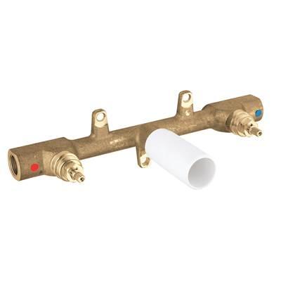 3-Hole Wall Mount Faucet Rough-In Valve