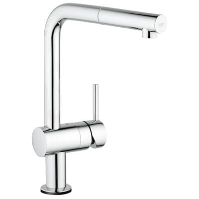 Grohe Single-handle Pull-out Kitchen Faucet Single Spray 1.75 GPM with Touch Technology - Chrome