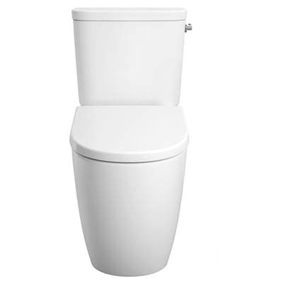 Grohe Two-piece Right Height Elongated Toilet with Seat, Right-hand Trip Lever - Alpine White by Grohe