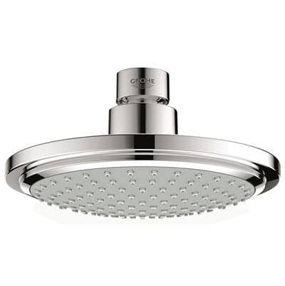 Grohe 160 Shower Head, 6-1/4 - 1 Spray, 2.5 Gpm - Chrome by Grohe