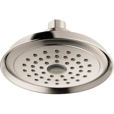 Hansgrohe Joleena Showerhead 150 1-Jet, 2.5 GPM - Brushed Nickel