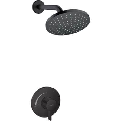 Hansgrohe Vernis Blend Pressure Balance Shower Set, 1.75 GPM - Matte Black