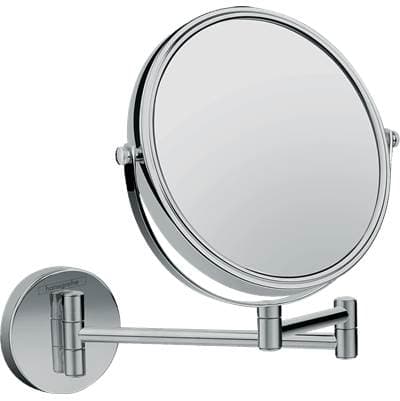 Hansgrohe Logis Universal Pull-out Shaving Mirror - Chrome