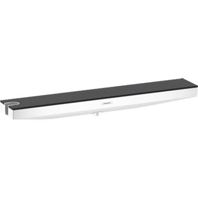 Hansgrohe Rainfinity Wall Outlet 500 with Handshower Holder and Shelf in - Matte White