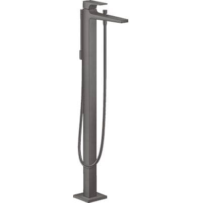 Hansgrohe Metropol Freestanding Tub Filler Trim with Lever Handle and 1.75 GPM Handshower in -...