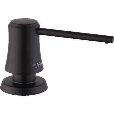 Hansgrohe Transitional Soap Dispenser - Matte Black