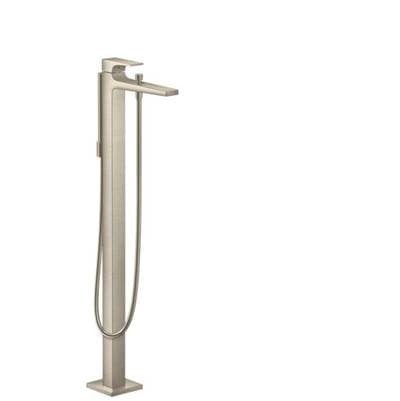 Hansgrohe Metropol Freestanding Tub Filler Trim with Lever Handle and 1.75 GPM Handshower in -...