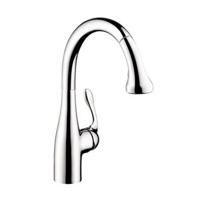 Allegro E Gourmet HighArc Kitchen Faucet, 2-Spray Pull-Down, 1.75 GPM in Chrome